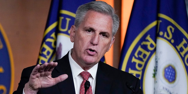 El líder de la minoría en la Cámara, Kevin McCarthy