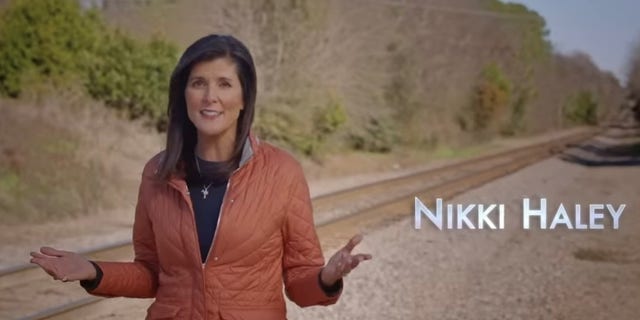 La ex gobernadora de Carolina del Sur Nikki Haley, que más tarde fue embajadora ante Naciones Unidas, lanza su campaña presidencial republicana para 2024 en un vídeo en las redes sociales, el 14 de febrero de 2023.