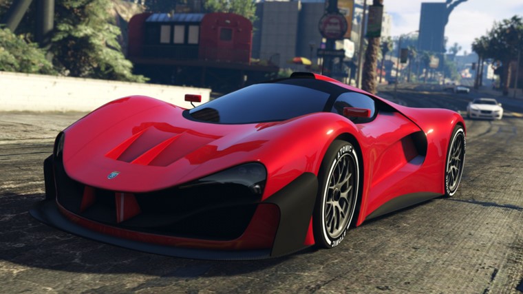 Un lambo de GTA 5