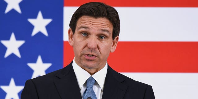 El gobernador republicano de Florida Ron DeSantis