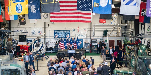 DeSantis en el Hangar de la Fundación Celebra la Libertad