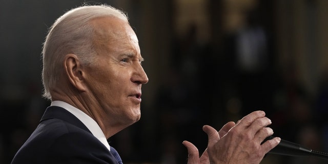 El presidente estadounidense Biden habla ante el Congreso