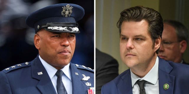 Rep. Matt Gaetz Superintendente de la Academia de la Fuerza Aérea